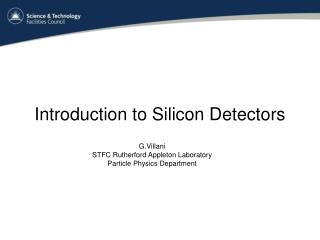 Introduction to Silicon Detectors