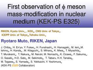 First observation of f meson mass-modification in nuclear medium (KEK-PS E325)