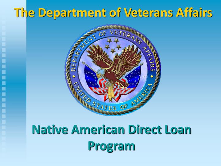 native american direct loan program