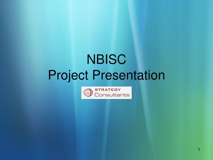 nbisc project presentation