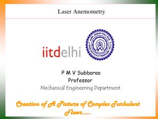 Laser Anemometry