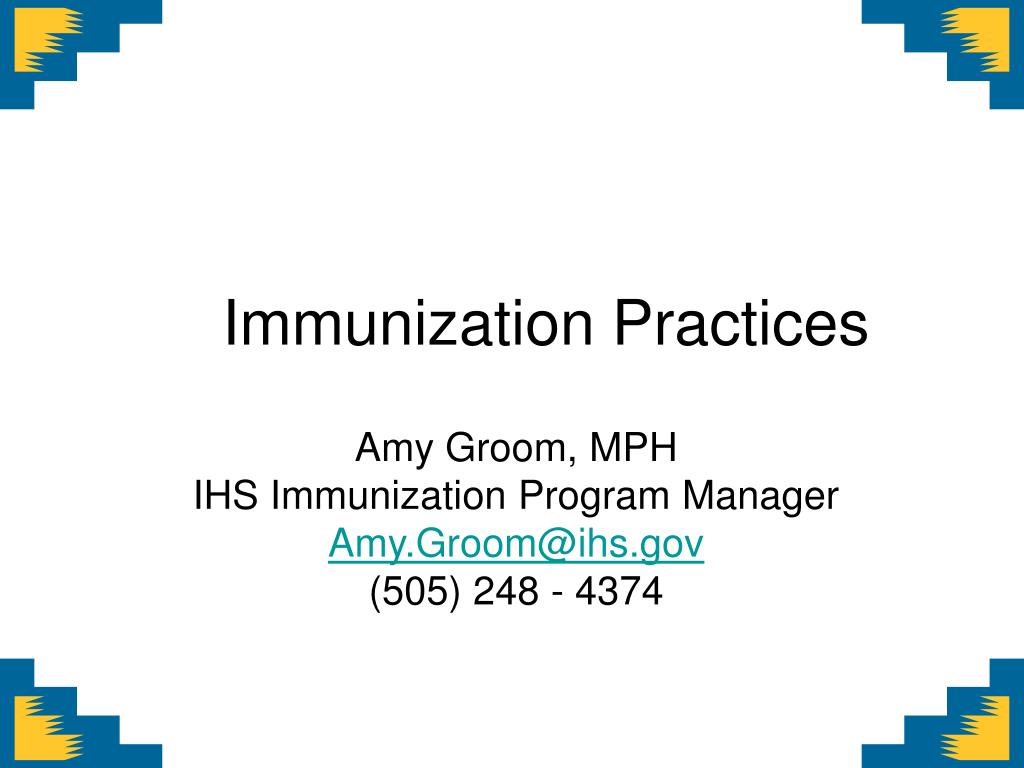PPT - Immunization Practices PowerPoint Presentation, free download ...