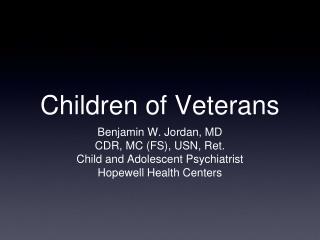 Children of Veterans