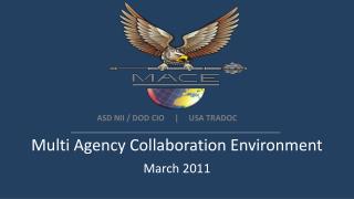 Multi Agency Collaboration Environment