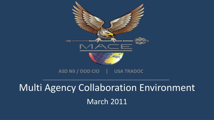 multi agency collaboration environment