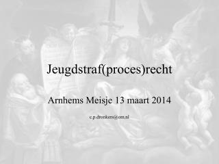 jeugdstraf proces recht