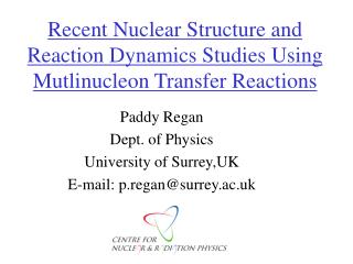 Recent Nuclear Structure and Reaction Dynamics Studies Using Mutlinucleon Transfer Reactions