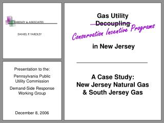 Presentation to the: Pennsylvania Public Utility Commission Demand-Side Response Working Group