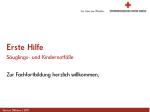 Erste Hilfe - slide 1