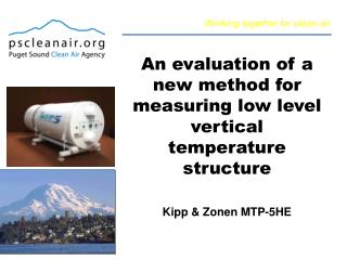 An evaluation of a new method for measuring low level vertical temperature structure