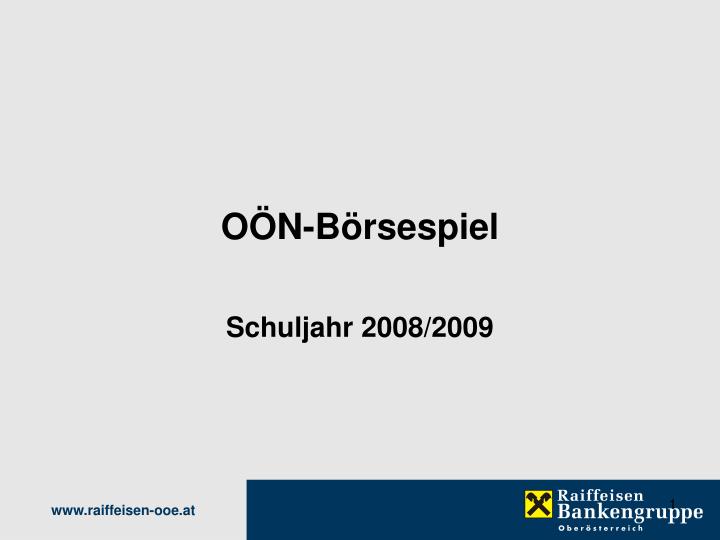 o n b rsespiel