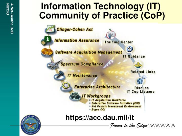 information technology it community of practice cop