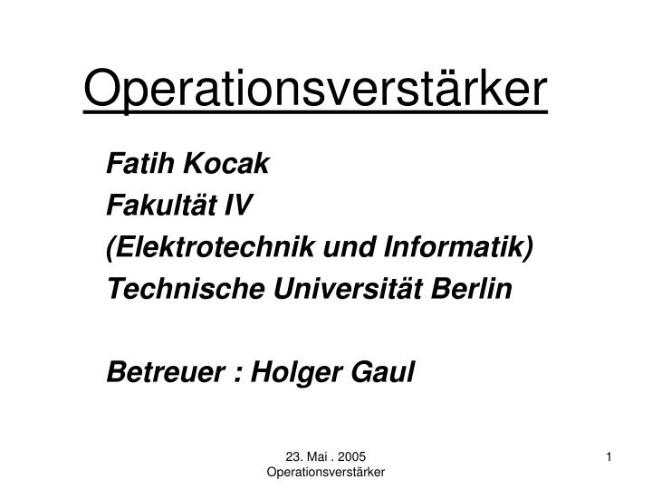 operationsverst rker