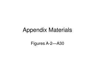 Appendix Materials