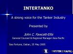 INTERTANKO - slide 1