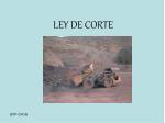 LEY DE CORTE - slide 1