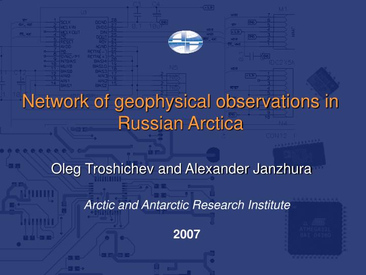 network of geophysical observations in russian arctica