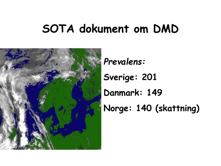 sota dokument om dmd