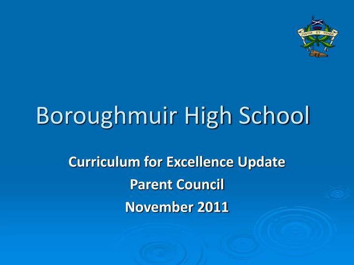 boroughmuir high school