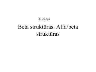 beta strukt ras alfa beta strukt ras