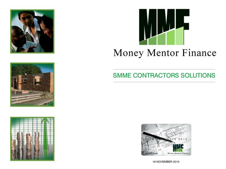 smme contractors solution