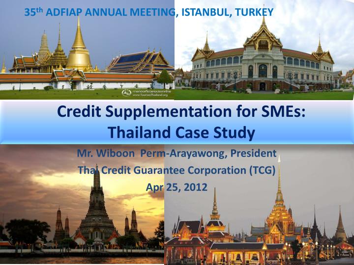 credit supplementation for smes thailand case study