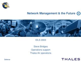 Network Management &amp; the Future