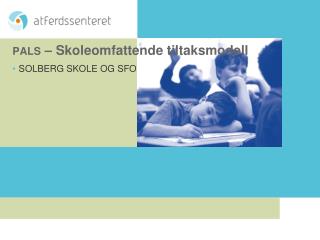 pals skoleomfattende tiltaksmodell