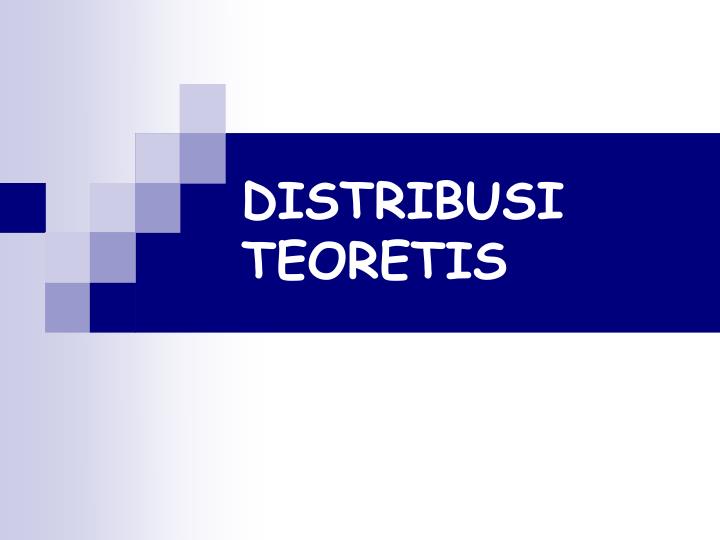 distribusi teoretis