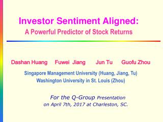 Investor Sentiment Aligned: A Powerful Predictor of Stock Returns
