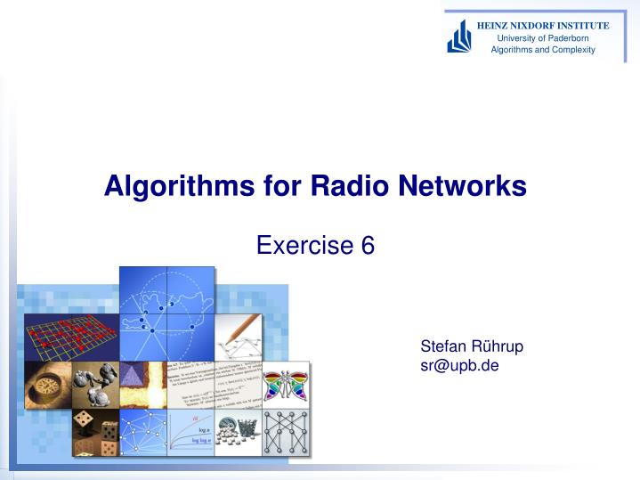 algorithms for radio networks exercise 6