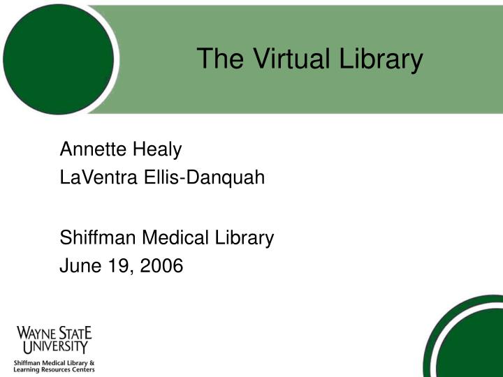 the virtual library