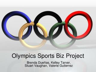 Olympics Sports Biz Project