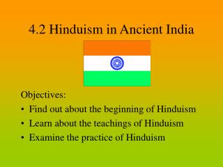 4.2 Hinduism in Ancient India