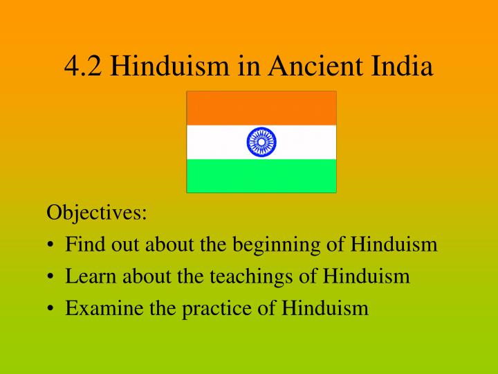 4 2 hinduism in ancient india