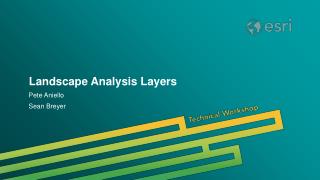 Landscape Analysis Layers