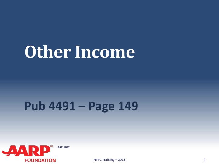 other income