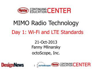 MIMO Radio Technology