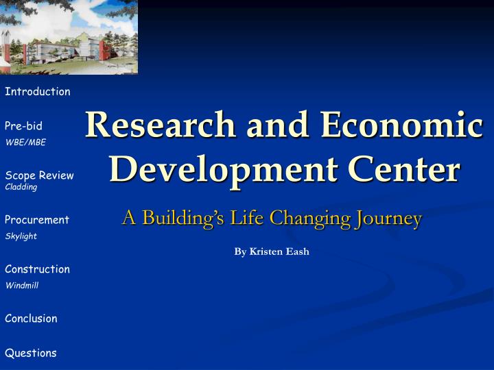 research and economic development center