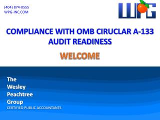 COMPLIANCE WITH OMB CIRUCLAR A-133 AUDIT READINESS
