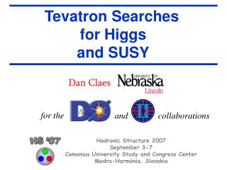Tevatron Searches for Higgs and SUSY
