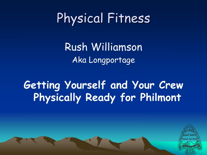 physical fitness