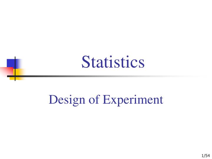 statistics