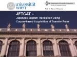 JETCAT – - slide 1