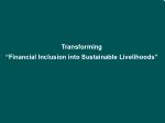 Transforming Financial Inclusion into Sustainable Livelihoods through Herbal Drug Industry - slide 1