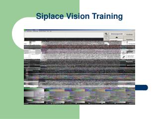 Siplace Vision Training