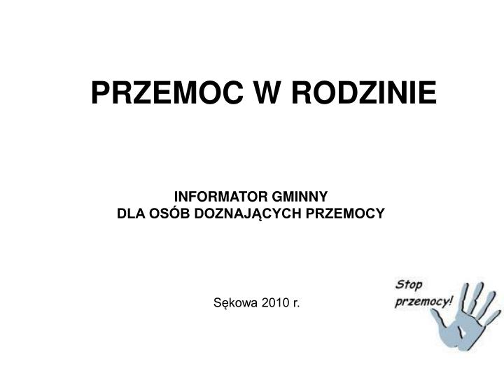 przemoc w rodzinie