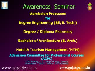 Awareness Seminar