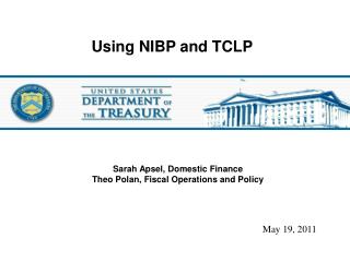 Using NIBP and TCLP