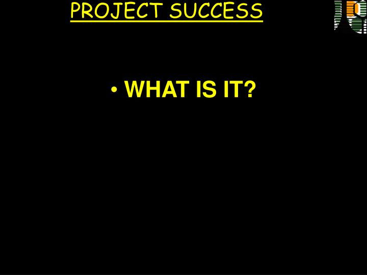 project success